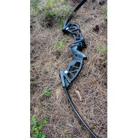 Cung thể thao cánh gắm - không dùng ốc - 35lbs - Tặng 5 cây tên